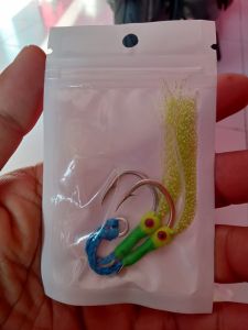 assist hook ukuran 2/0 untuk metal jig 150-200 gram