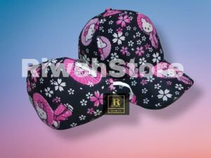 Topi anak lucu motif karacter free masker yang senada dengan topi nyaanti panas dan debu cocok buat jalan jalan santai dan sebagainya
