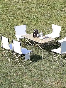 Camping Chair Outdoor Folding Chair Portable Foldable Chair with Back Rest Adult Heavy Duty Extra Large Size Light Beach Chair Super Load-bearing Fishing Chair Double Layer Oxford Cloth Fabric Art Student Camping Leisure Painting Chair