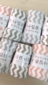 Khăn mặt lông cừu Hàn Quốc COMBO 5 cái Khăn tắm lông siêu mượt hàng xuất khẩu kích thước 30x50cm