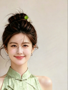 TFY | Bun Styling New Chinese Style Three-pronged Hairpin