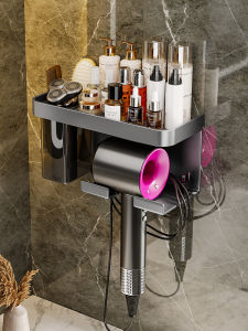 Giá Để Máy Sấy Tóc Bằng Kim Loại Dùng Trong Nhà Tắm Giá Để Đồ Dùng Vệ Sinh Cá Nhân Giá Để Đồ Dùng Nhà Bếp Giá Để Đồ Dùng Gia Dụng