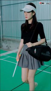 Túi đựng vợt Pickleball ZDK PK2 thời trang có dây đeo chéo nhiều ngăn chứa 2 vợt 4 bóng tiện lợi