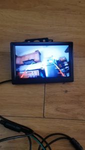 Camera lùi xe tải 8 đèn led hỗ trợ nhìn đêmđiện vào 12-24Vchân cắm AV
