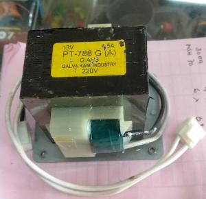 Trafo power supply sparepart pengganti untuk amplifier ZA 230W