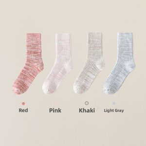 Miiow | Thickened Woolen Socks Womens Mid-calf Fluffy Warm Sleep Floor Socks Autumn Winter Long Tube Socks Cat Person Brand