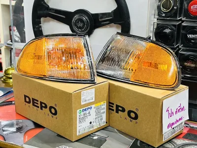 ไฟหน้า Depo Auto Lamp Headlight สำหรับ Honda Civic EG 3Dor ซีวิค อีจี สามดอร์