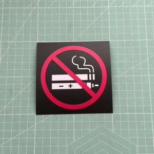 Black Toilet Tandas Simple Signs Square. Sticker Sign Signboard. Door Shower OKU Janitor Utility Room Bathroom Restroom