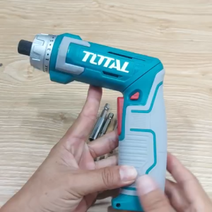 MÁY SIẾT VÍT DÙNG PIN 8V TOTAL TSDLI08025 – 6NM 15+1 CẤP LỰC SẠC USB TYPE-C