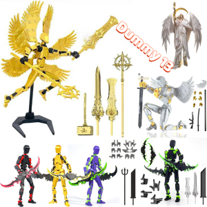 3D Lucky 13 Action Figure DecompressioMulti-Jointed Movable Figures Printed Customized Mechanical Style