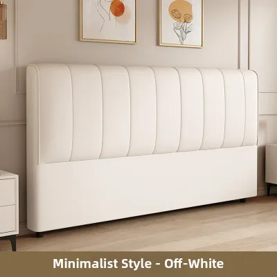 SHANNAIER | Soft Padding Modern Minimalist Double Headboard Washable Headrest