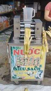 Máy ép nước mía siêu sạch chỉ cần ép một lần