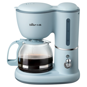 Automatic American Style Coffee Maker Small Home Use Drip Coffee Pot Water Boiler Bear Brand Kitchen Appliance Coffee Machine