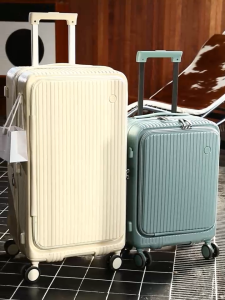 Barry Smith Safety Zip & Expandable Hardcase Luggage Bag With TSA-Approved Lock Suitcase Special Size 19" 26" 28" Inch