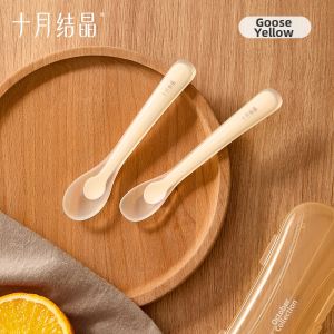 SHI YUE JIE JING | Fruit Puree Scraping Infant Feeding Utensil Set