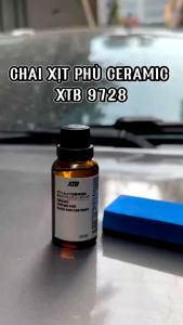 Dung dịch phủ ceramic ô tô XTB 9728 phủ bóng xe ô tô xe máy hạn chế trầy xước bề mặt sơn xe