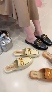 รองเท้าผู้หญิง รองเท้าแตะ งานสวยสไตส์เกาหลี รองเท้า - พร้อมส่ง