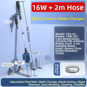 Sunsun | Electric Aquarium Water Changer & Cleaning Tool