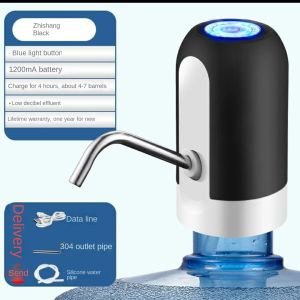 Electric Water Dispenser Pump Automatic Water Bottle Pump USB Rechargeable Water Pump One-touch Automatic Switch Water Dispenser