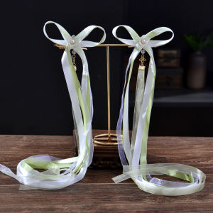 Childrens Ancient Chinese Hanfu Hair Accessories Performances Tassel Flowing Sash Super Fairy Tail Clip Girls Sweet Style