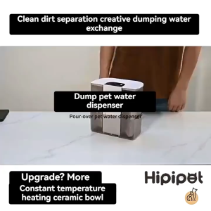 Smart Pet Water Dispenser Wireless Cat Water Fountain200 Days 4.5L Auto Water Refill No Filter Needed Ultra-Quiet 4.5L Large Capacity Suitable for Cats & Dogs