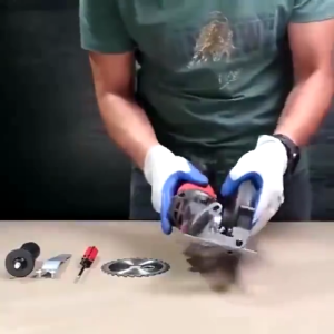 NO LIMIT Taffware Stand Dudukan Pegangan Gerinda Tangan Adjustable 45 Bevel Saw Blade 100-125mm GW10