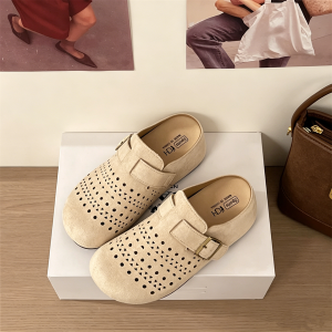 DINGMUYI | Height Increasing Hollow Out Clogs 5CM