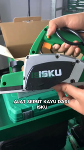 ISKU PAKET TUKANG 3 MESIN Mesin Gerinda 500W + Mesin Bor Listrik Bolak 700W + Electric Planner 450W