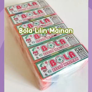 Lilin Mainan Isi 72 Pcs Lilin Mainan Plastisin Bola / Lilin Mainan Plastisin Cap Bola - Mainan Edukasi Mainan Anak Jadul Edukasi Sensory Motorik