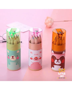 [SG Seller]  12 Colours Colour Pencils Goodie Bag Children Day Gift Birthday Gifts Stationery Set