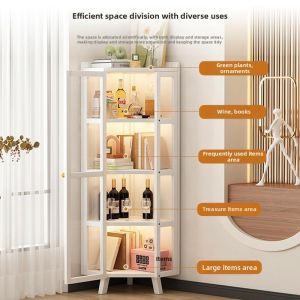 CHIZHIDU | Space-saving Corner Cabinet