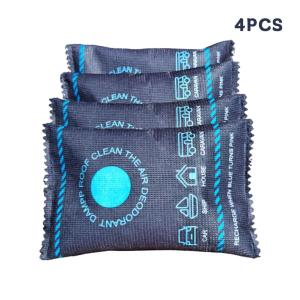 Moisture Absorber Bag with Color Change Reusable Silica Gel Dehumidifier for Automotive Home Wardrobe Humidity Control