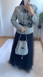 [Basica Moda] 9811 Rok Tutu Wanita Panjang Long Skirt Tile Furing Import 01