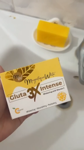 Manna Gluta 3X Intense Whitening Soap Vitamin C Brightening Skin Protection Reduce Hyperpigmentation