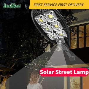 JeeYee 300/500/1500 Watts LED Solar Light Outdoor Solar Lamp Powered Sunlight Waterproof PIR Motion Sensor Street Light for Garden Decoration 太阳能户外灯