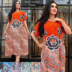 Daster batik murah/Daster buat dirumah yang murah/daster buat santai dirumah/daster batik pekalongan/daster buat ibu ibu/daster yang murah bagus/daster yang buat tidur/daster terbaru/longdress batik motif/daster yang gambar bunga/daster yang warna merah