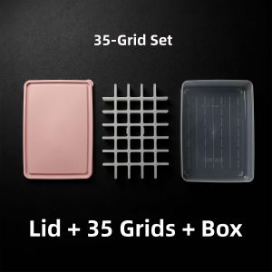 Refrigerator Storage Fresh Box for Meat and Garlic Freezing Separation