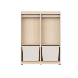 Hanssem | Multipurpose Storage Solid Wood Childrens Wardrobe