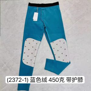 Smooth Thin Fleece Mens Motorcycle Pants High Waist Knee Pad Nylon Smooth Fabric Thin Fleece Tight Elastic Warm Pants