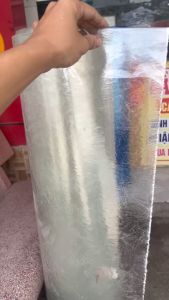 (Khổ rộng 1.2mx dài 10m x dày 8zem) Cuộn tôn nhựa màu trắng đục lấy ánh sáng che nắng che mưa chất lượng