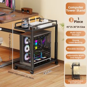 MUGG | Heat Dissipation Moveable Desktop Mounting Bracket