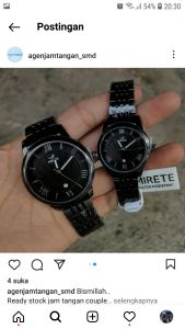 JAM TANGAN MIRETE COUPLE.100%ORIGINALTAHAN AIRTANGGAL AKTIFGRATIS BOX & BATERAI CADANGAN.