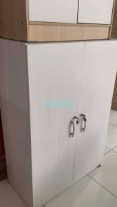 LEMARI PAKAIAN 2 PINTU KAYU MINIMALIS BABY LOCKER SUPER [PARBUB]