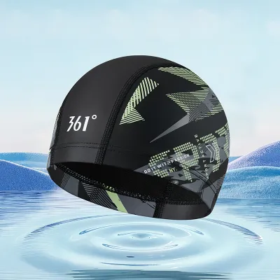 361° | Unisex Extra Large Non-restrictive PU Swim Cap