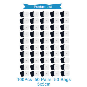 Electrode Pads Self-Adhesive Tens Acupuncture Massage Gel Replacement For Digital Pulse Muscle Stimulator Massager Sticker