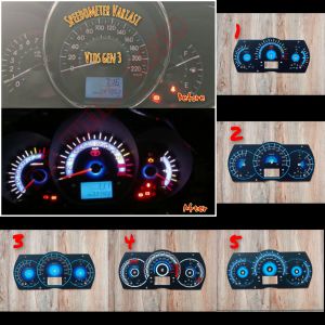 Papan Speedometer Variasi Toyota Vios/Limo Gen 3