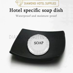 Hotel amenity soap dish pallet guest room soap dish