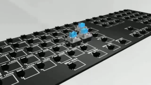 Outemu Mechanical Keyboard Switch 3 Pin Dustproof red blue brown black Replacement Gateron Cherry