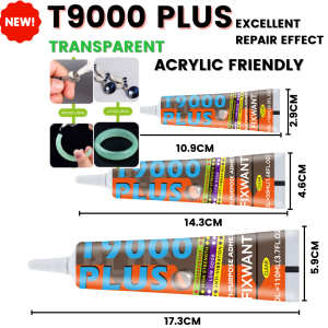 T-9000 Upgrade T9000 PLUS Clear Phone Watch Repair Contact Adhesive Waterproof Low-corrosion Leather Fabric Glue 15/50/110ML