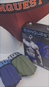 Conquest (3 Pcs) Mens Soft Smooth Microfiber Spandex Mini Underwear for All-Day Freshness – CQ5320